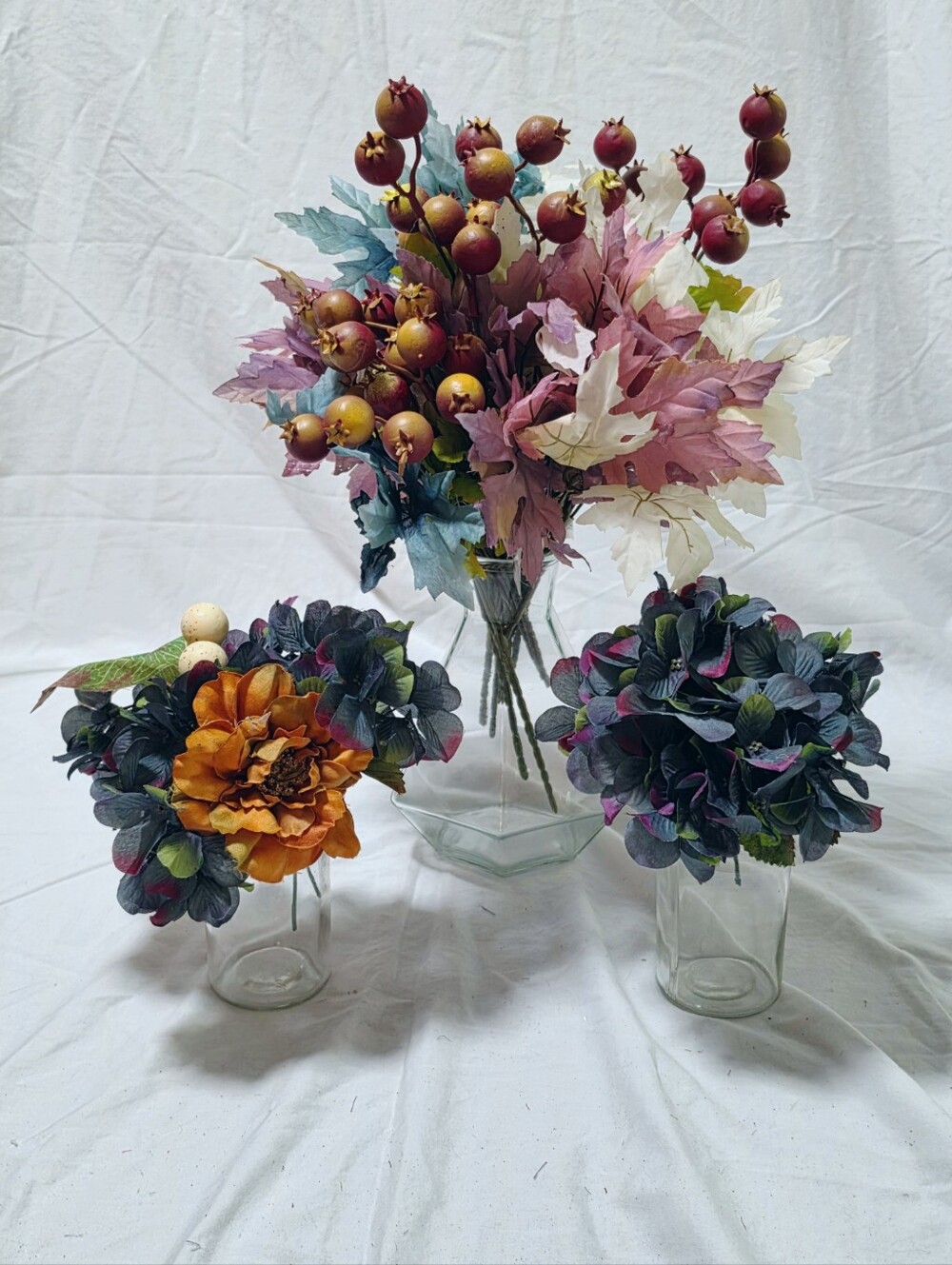 Autumn / Fall Floral Cool Tones Bundle